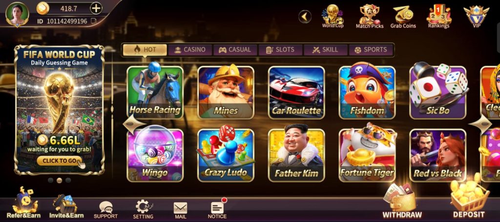 royal x casino games